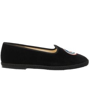 SCAROSSO William Iv Target Slippers - Black