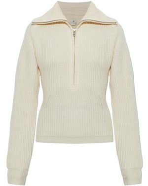 Anine Bing Long-Sleeved Jumper - White