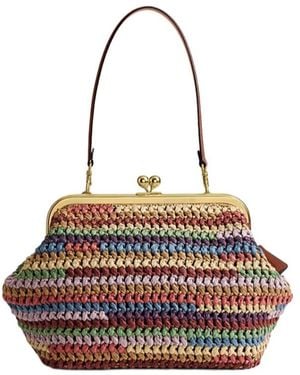 COACH Kisslock Frame Bag 27 - Multicolor