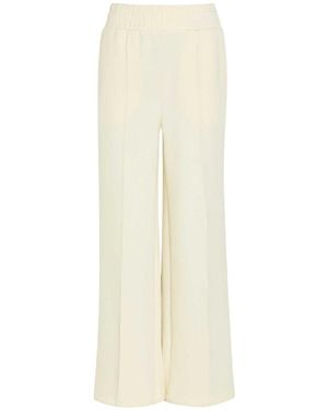 Varley High-Waisted Wide-Leg Trousers - White