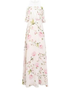 Giambattista Valli Floral Lace Dress - White