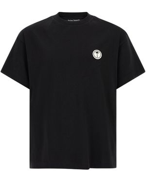 Palm Angels Logo Patch T-Shirt - Black
