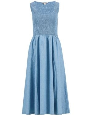 Barbour A Line Dress - Blue