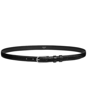 Celine Bc-18 20Mm Belt - White