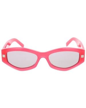 Givenchy Eyewear Irregular Frame Sunglasses - Pink