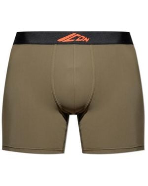DSquared² Elastic Waist Boxer Briefs - Green
