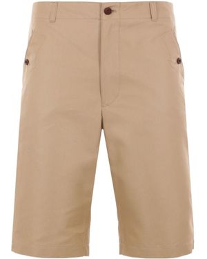 Junya Watanabe Classic Zip-Up Shorts - Natural