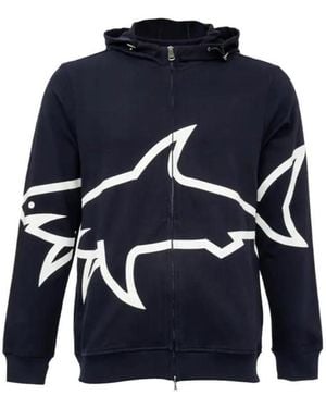 Paul & Shark Logo Hat Casual Jacket - Blue