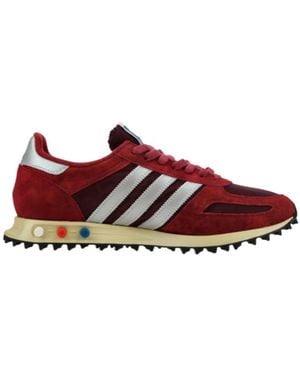 adidas Originals La Trainer Og Lace-Up Trainers - Red