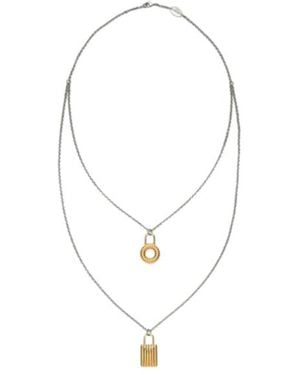 Loro Piana Bale Wiggle Necklace - White