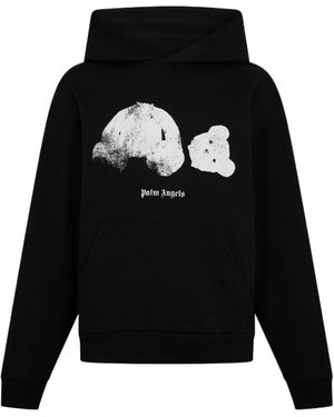 Palm Angels Palm Kill Bear Hoody Sn00 - Black