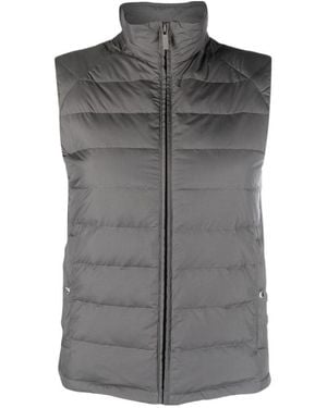 Thom Browne 4-Bar Padded Gilet - Gray