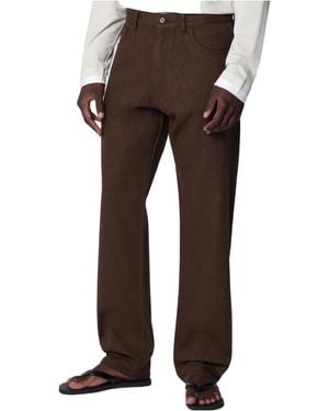 Prada Casual Pants With Belt Loops - Brown