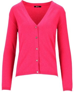 Lela Rose V-Neck Cardigan - Pink