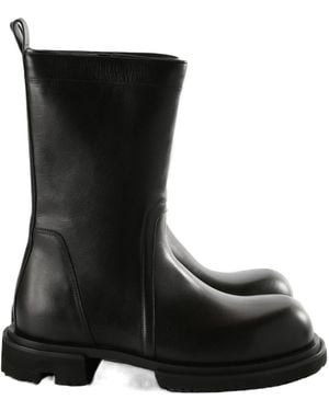 Rick Owens Creeper Gabe Boots - Black