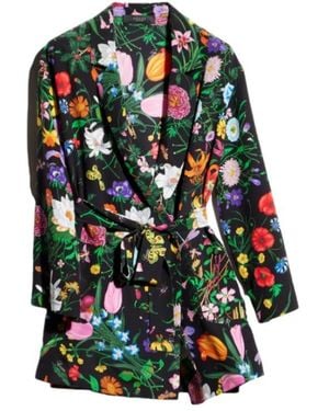 Gucci Printed Silk Shirt - Green