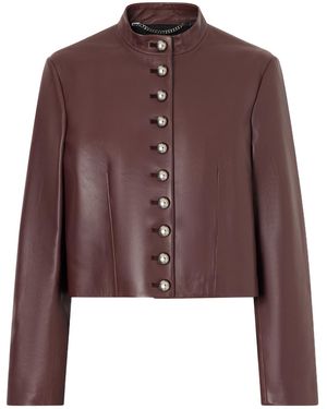 Altuzarra Leather Jacket - Brown