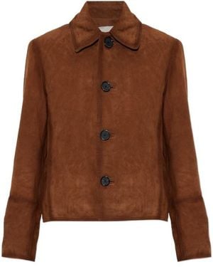 Zadig & Voltaire Lessa Cropped Jacket - Brown