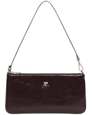 Courreges Logo-Plaque Maplack Tote Bag - Multicolor