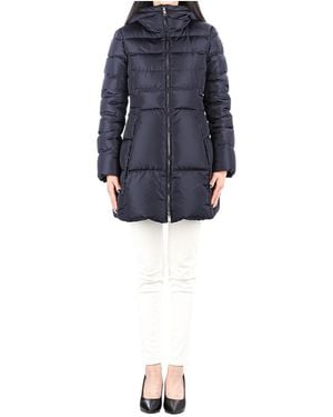 Prada Long Sleeve Down Jacket - Blue