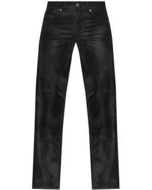 Isabel Marant Belt Loop Denim Pants - Black
