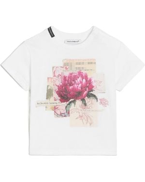 Dolce & Gabbana Jersey T-Shirt - Pink