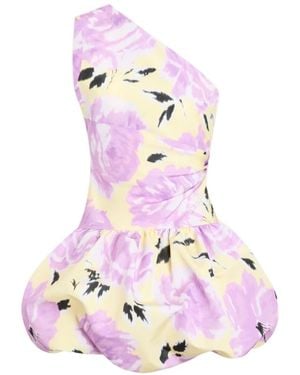 Patou Asymmetrical Mini Dress - Pink