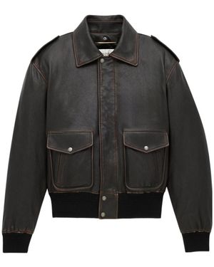 Saint Laurent Bomber Jacket - Grey