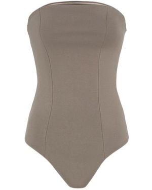 Entire studios Pipette Strapless Bodysuit - Gray