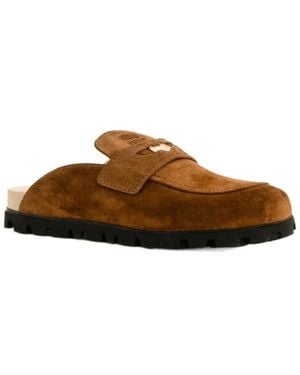 Miu Miu Slingback Mules - Brown