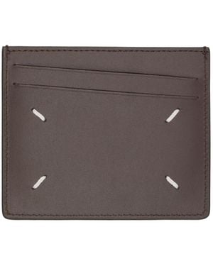 Maison Margiela Ultra-Thin Card Holder - Grey