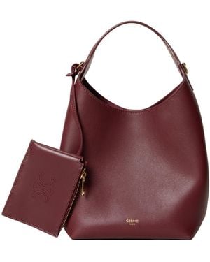 Celine Small Hobo - Red