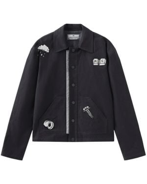 Marissa Chiara Long Sleeve Jacket - Blue