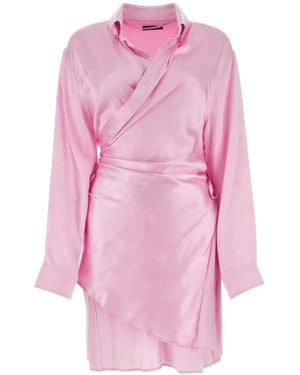 Balenciaga Silk Dress - Pink