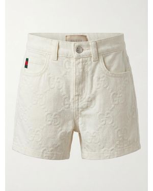 Gucci Belt-Loop Shorts - White