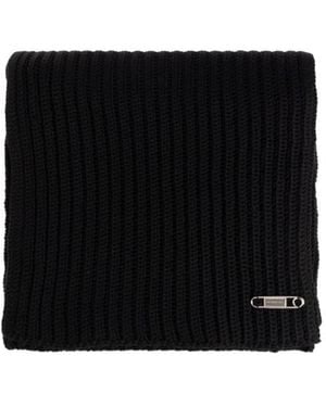 Givenchy Knitted Scarf - Black