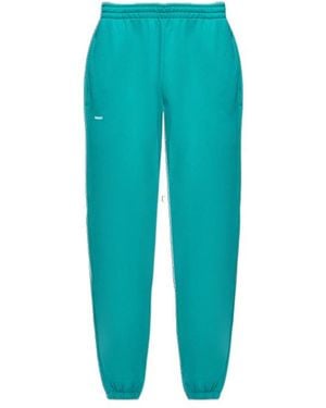 PANGAIA Elasticated-Cuff Track Trousers - Blue