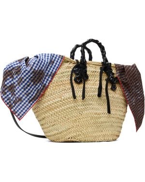OTTOLINGER Big Basket Tote - Metallic