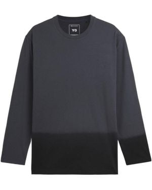Y-3 Long-Sleeve T-Shirt - Blue