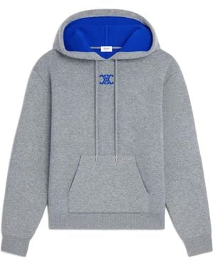 Celine Hooded Jumper - Blue
