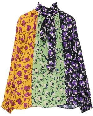 La DoubleJ La Doublej Cerere Printed Blouse - Green