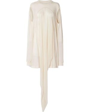 Rick Owens Crepe De Chine Top - White