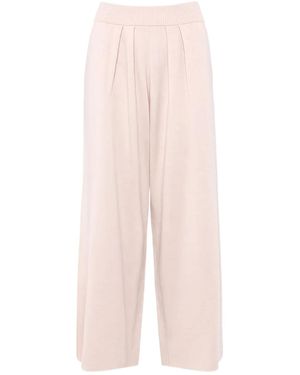 Eres Pleated-Pocket Trousers - Pink