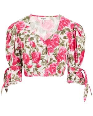 Chloé Floral Shirt - Pink