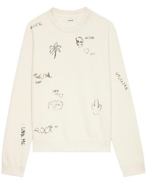 Zadig & Voltaire Round-Neck Sweater - Natural