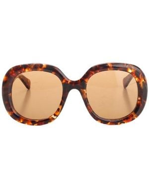 Chloé Logo Sunglasses - Brown