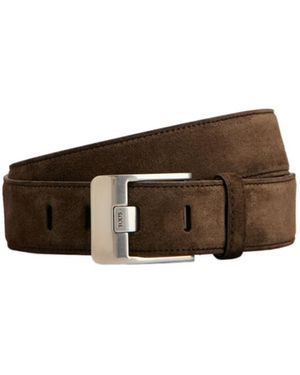 Tod's Suede Belt - Brown