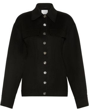 Sportmax Spxarena Sculpted Tailored Jacket - Black