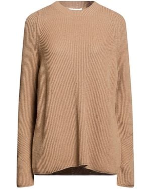 Max Mara Plain Color Sweaters - Brown
