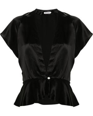 Bode Short-Sleeved Shirt - Black